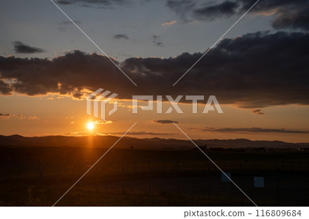 Beautiful twilight sky Beautiful twilight sky 116809684