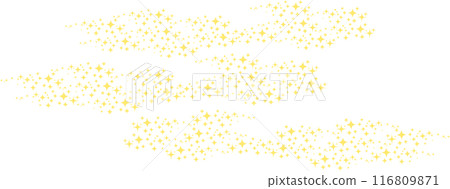 線條優美的裝飾材料 116809871