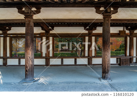 【奈良縣】法隆寺的迴廊，感受歷史的厚重 116810120