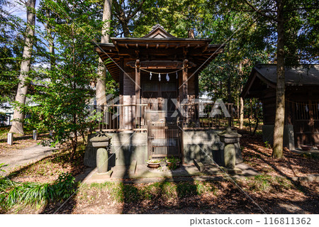 Scenery of the grounds of Matsuda Samuda Shrine, one of the 13 Engishiki-listed shrines Scenery of the grounds of Matsuda Samuda Shrine, one of the 13 Engishiki-listed shrines 116811362
