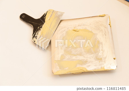 Interior construction: Putty filling tools 116811485