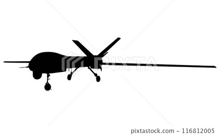 Silhouette of the UAV drone 116812005