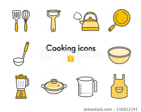 Icon collection Cooking 01 Icon collection Cooking 01 116812141