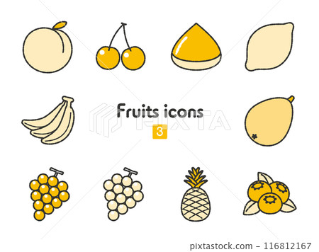 Icon Collection Fruit 03 116812167