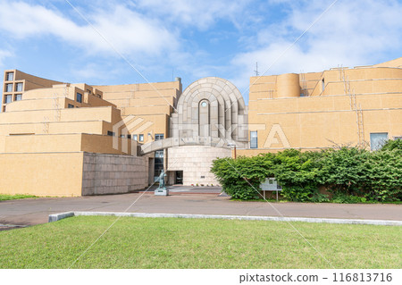 Kushiro City Museum on a sunny day in Kushiro, Hokkaido 116813716