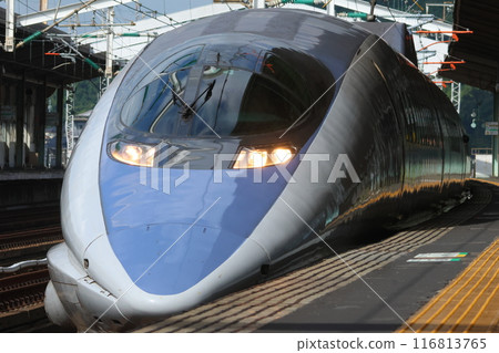 [JR West] 500 series "Kodama" (Sanyo Shinkansen: Shin-Yamaguchi Station) 116813765