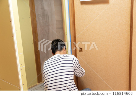 Interior construction/wall construction 116814603