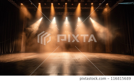 聚光燈下的舞台 聚光燈下的舞台 116815689