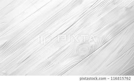 White wood grain background, texture 116815762
