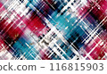 Colorful checked texture 116815903