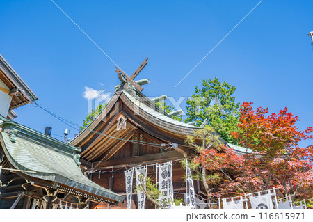 Sarutahiko Shrine, Inuyama Castle, Sanko Inari Shrine grounds, God of guidance and opening the way, illuminating the path to follow Sarutahiko Shrine, Inuyama Castle, Sanko Inari Shrine grounds, God of guidance and opening the way, illuminating the path to follow 116815971