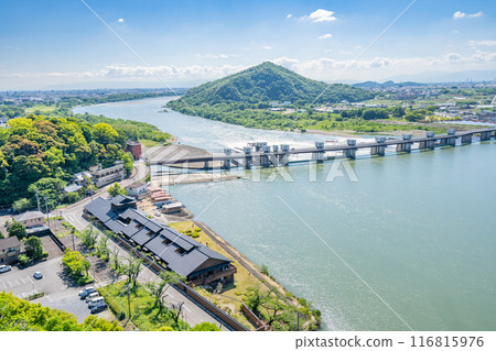 國寶犬山城塔360度迴廊西側 116815976