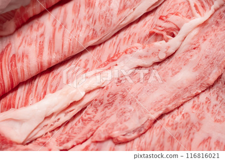 Image of domestically produced frozen Wagyu beef 116816021