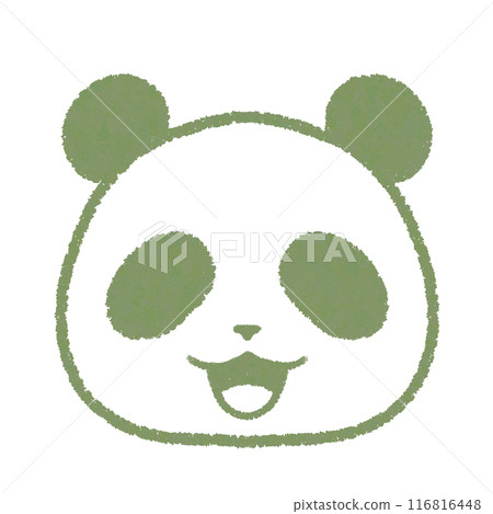 Panda's Smile (Green) 116816448