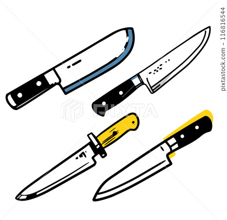 一把刀的簡單圖解 116816544