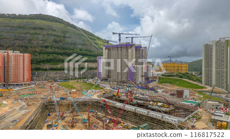 July 20 2024 a view of Development at Anderson Road, hong kong 116817522