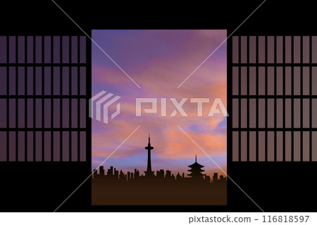 Kyoto image illustration Kyoto image illustration 116818597