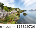 Butrint lake salt lagoon in Albania 116819720