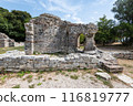 Trikonchos Palace at the Butrint National Park, UNESCO World Heritage archeological site 116819777