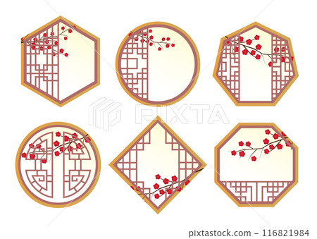 中式框架裝飾 116821984