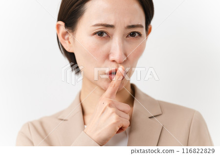 Young woman in a business suit Business image 116822829