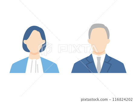 Middle-aged business people 116824202