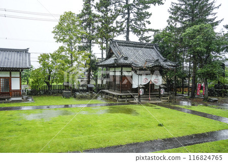 雨中的藥堂信濃國分寺大黑天堂 雨中的藥堂信濃國分寺大黑天堂 116824765