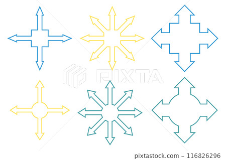 simple arrow set 116826296