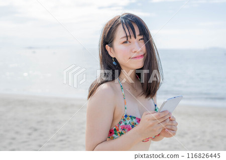 Beautiful Japanese women 116826445
