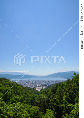 Spectacular view from Shiomine Onodate Park Observatory [Okaya City] 116827927