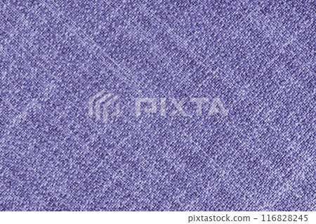 Jacquard woven diagonal coarse weave texture upholstery purple fabric. 116828245