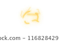 Yellow Anime Lightning 116828429