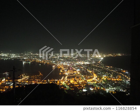 Night view of Mt. Hakodate Night view of Mt. Hakodate 116828854