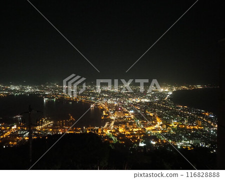 Night view of Mt. Hakodate Night view of Mt. Hakodate 116828888