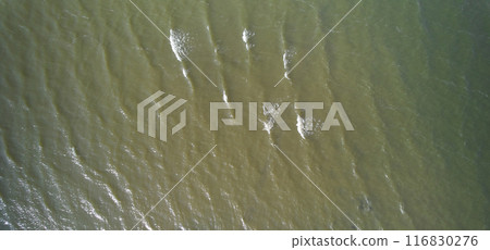 Waves with white foam 116830276