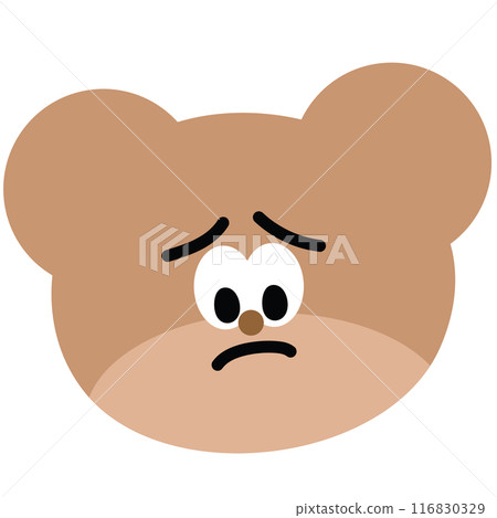 Sad teddy bear illustration for cartoon, character, comic, mascot, cute patches, plush toy, doll, brooch, animal, shirt print, zoo, toddler, baby, children, logo, icon, post card, emotion, expression Sad teddy bear illustration for cartoon, character, comic, mascot, cute patches, plush toy, doll, brooch, animal, shirt print, zoo, toddler, baby, children, logo, icon, post card, emotion, expression 116830329