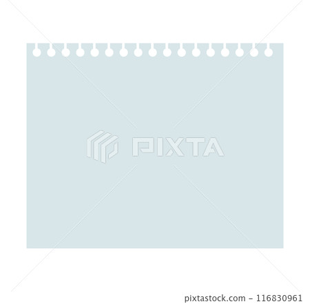 Loose-leaf memo frame, blue 116830961