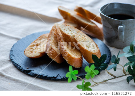 Rusks and coffee 116831272