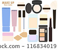 Makeup and cosmetics illustration collection 116834019