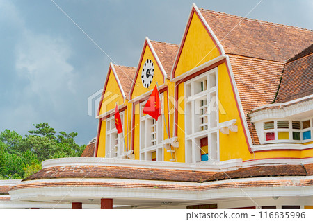 An old railway station. 116835996