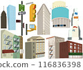 New York cityscape collection 116836398