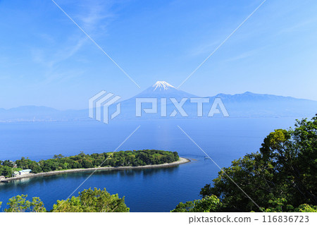 Suruga Bay and Mt. Fuji seen from Toda Suruga Bay and Mt. Fuji seen from Toda 116836723