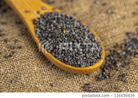 scattered poppy seeds for cooking scattered poppy seeds for cooking 116836836