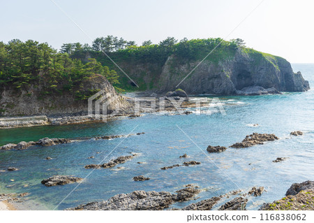 青森縣深浦町守山海岸 116838062
