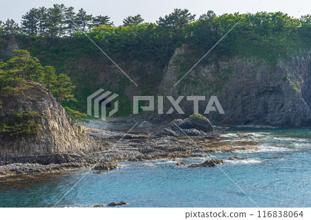 青森縣深浦町守山海岸 116838064