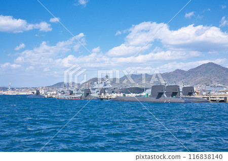 [Japan Maritime Self-Defense Force (Alley Karasukojima)] Showa-cho, Kure City, Hiroshima Prefecture 116838140