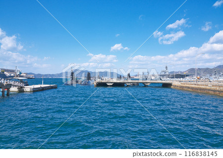 [Japan Maritime Self-Defense Force (Alley Karasukojima)] Showa-cho, Kure City, Hiroshima Prefecture 116838145