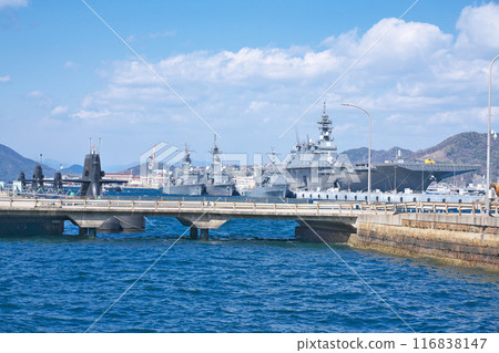 [Japan Maritime Self-Defense Force (Alley Karasukojima)] Showa-cho, Kure City, Hiroshima Prefecture 116838147