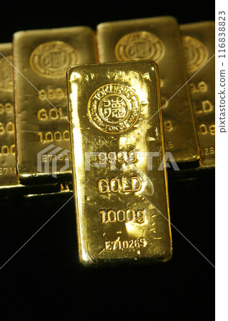 Gold ingot Gold ingot 116838823
