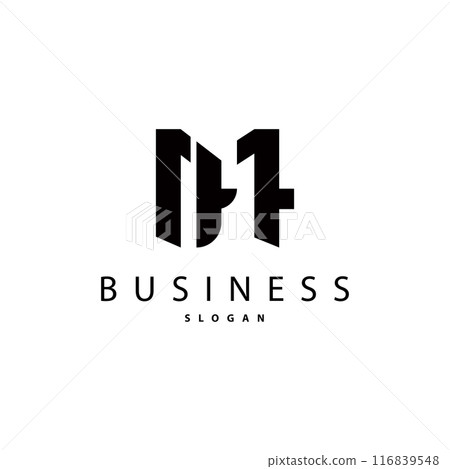 Initial HM Letter Logo, Modern and Luxury Vector Minimalist MH Logo Template Initial HM Letter Logo, Modern and Luxury Vector Minimalist MH Logo Template 116839548
